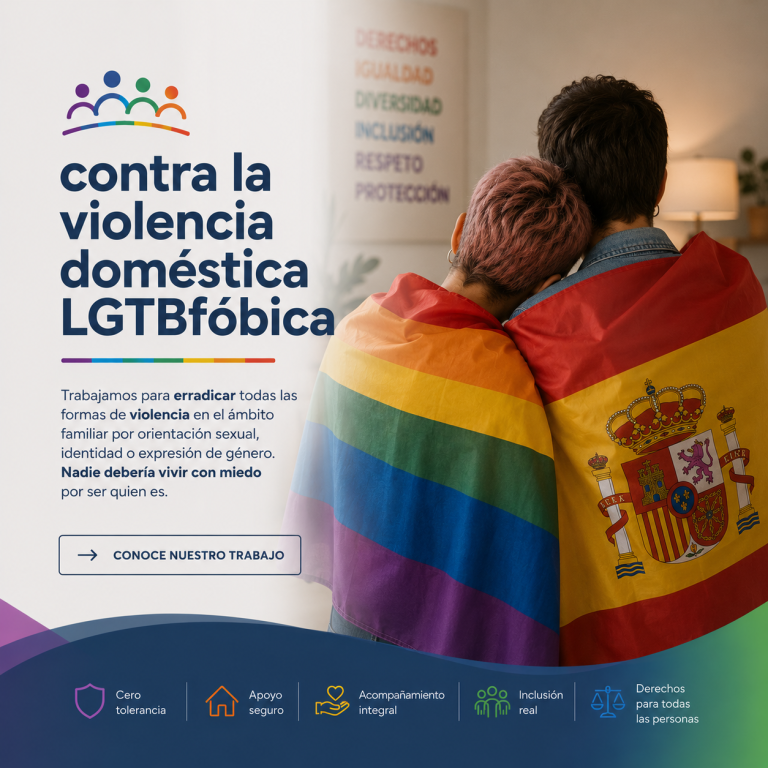 Contra la violencia doméstica LGTBFÓBICA Contra la violencia doméstica LGTBFÓBICA